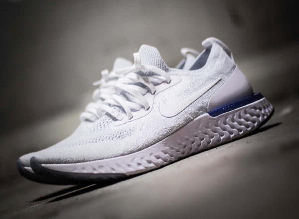 nike epic react blanche