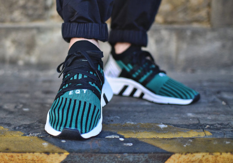 adidas eqt support adv femme verte