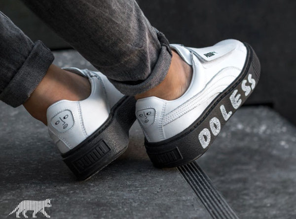 puma x shantell martin platform strap