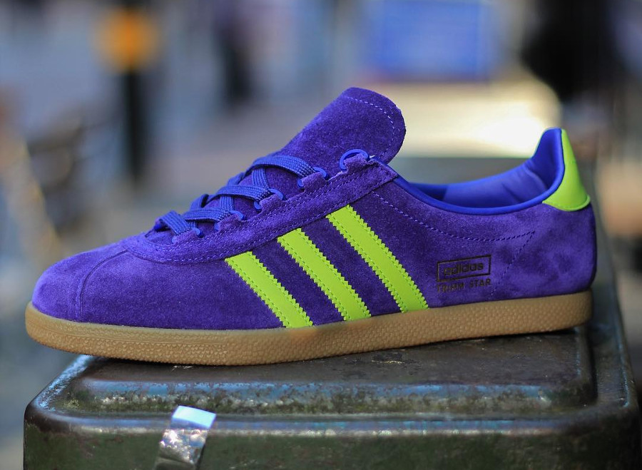 adidas trimm star purple