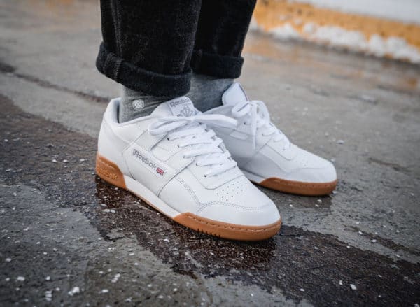 reebok classic workout plus blanche