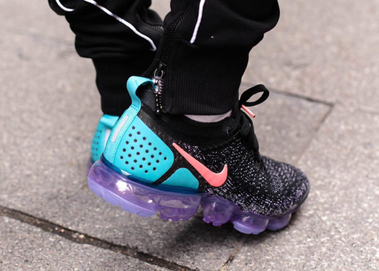 Chaussure Nike Air Vapormax 2.0 2018 Black Hot Punch (homme et femme)