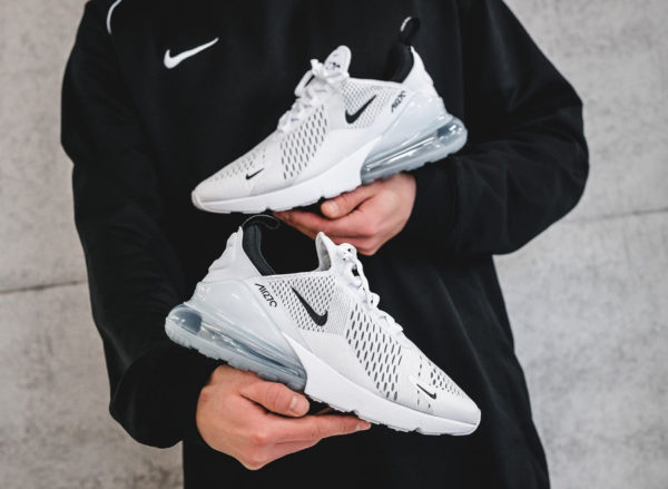 Nike Air Max 270 White Black 2019 AH8050-100