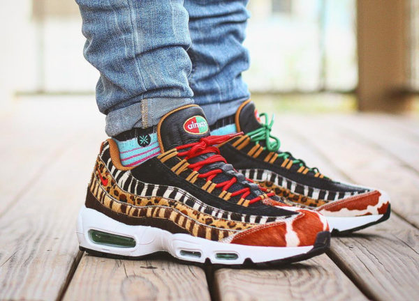 air max 180 cdg on feet