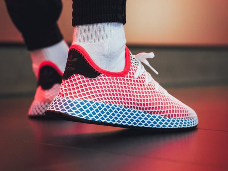 adidas deerupt homme rouge