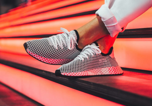 Adidas deerupt femme noir et rose shop