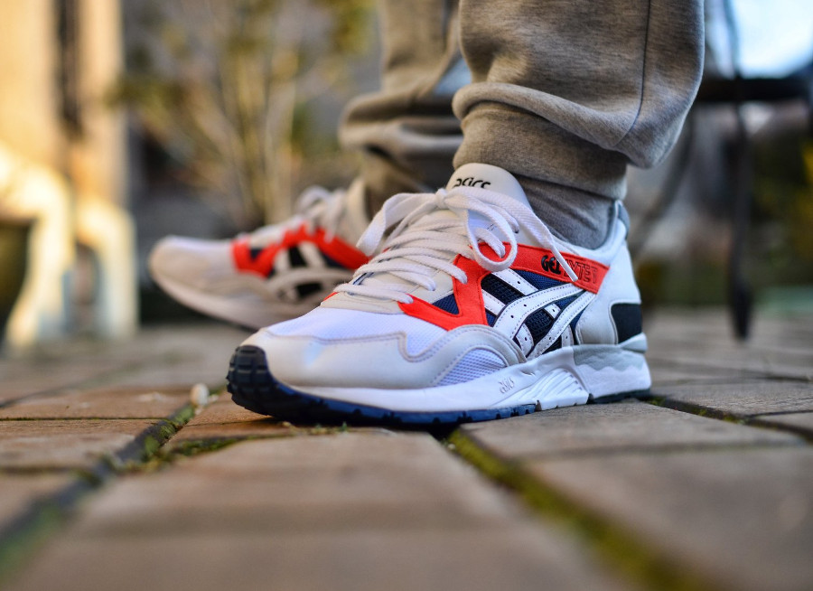 asics gel lyte 5 blanche et grise