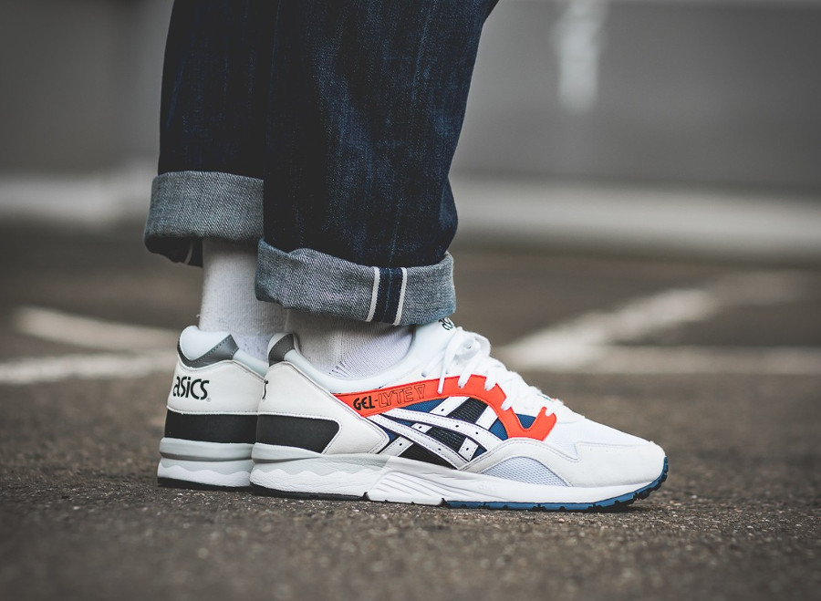 asics gel lyte 5 rouge et blanche