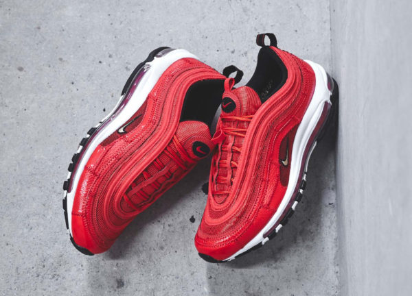 Chaussure Nike Air Max 97 CR7 Rouge Portugal Patchwork