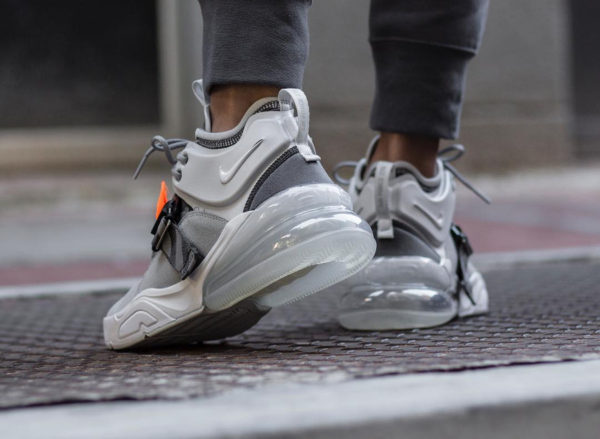 air force 270 wolf grey on feet