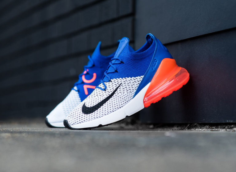 nike 270 flyknit blanche