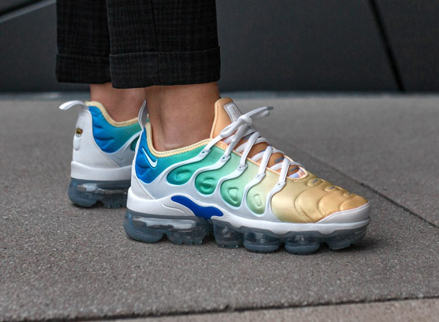 nike air vapormax plus femme verte