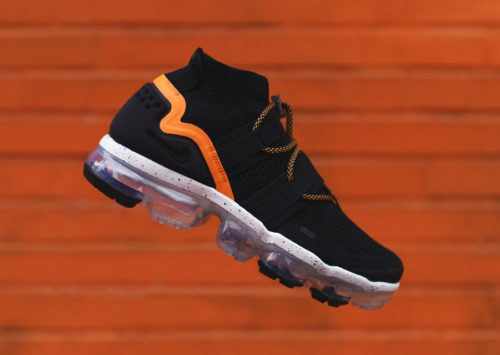 nike vapormax blanche orange