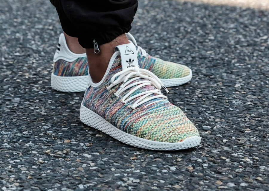 adidas pharrell williams tennis hu rainbow