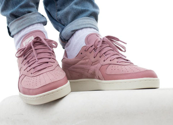 onitsuka tiger lawnship 2.0 femme rose