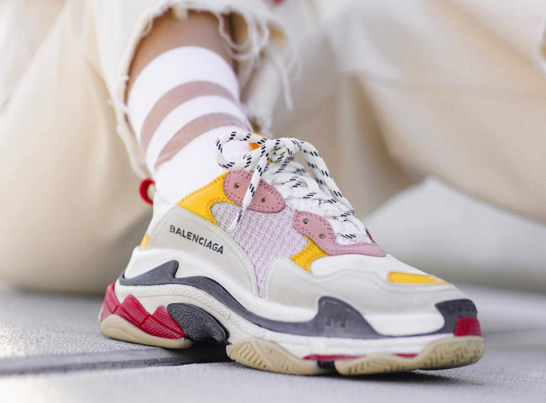 Balenciaga Triple S reine des baskets moches -