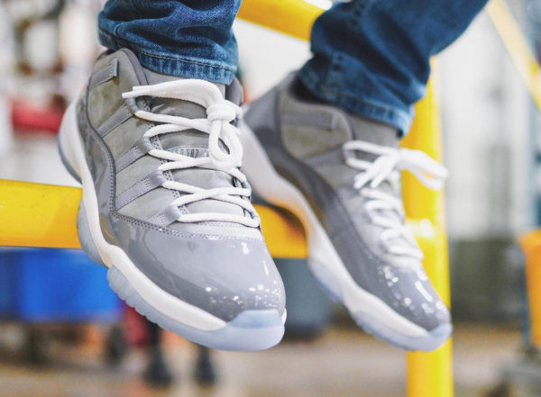 Chaussure Air Jordan 11 Retro Low Grise Cool Grey