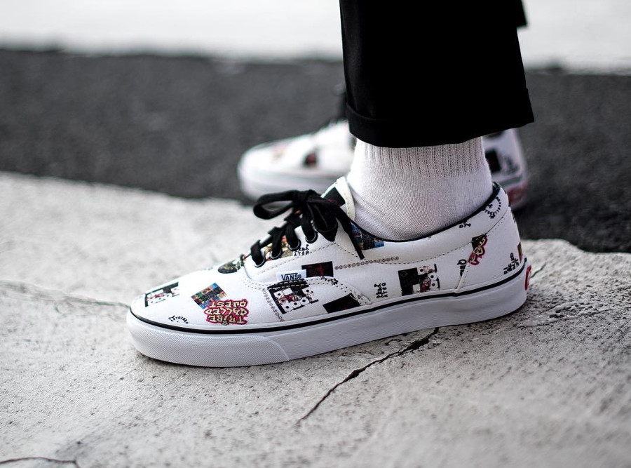 vans era blanche