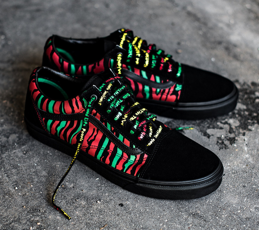 Avis Ou acheter la ATCQ x Vans Old Skool Zebre The Anthology