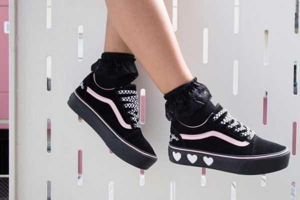 vans old skool femme plateforme