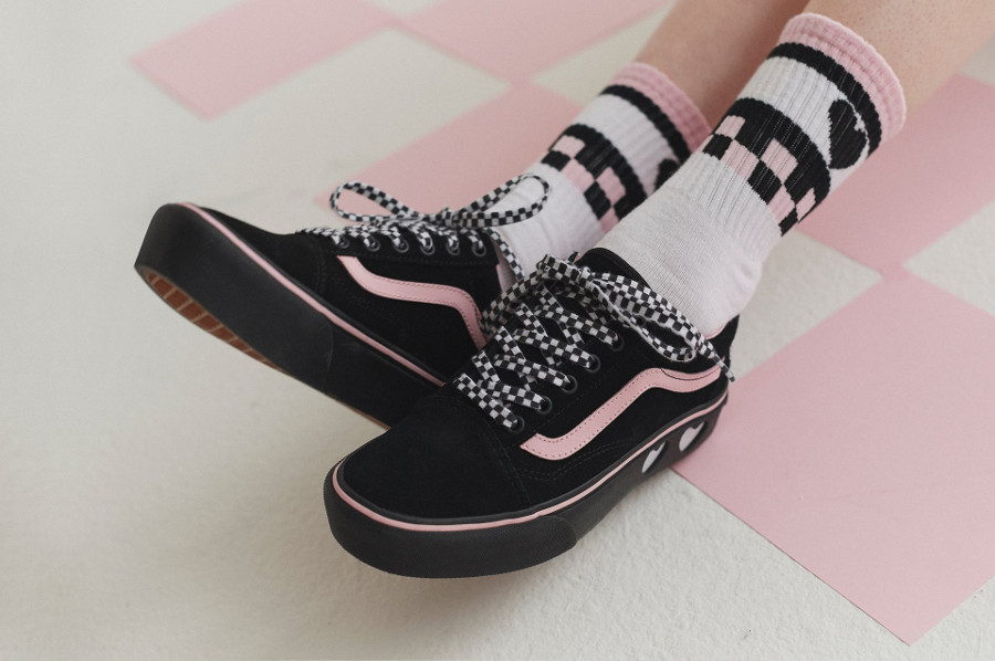 vans semelle noir