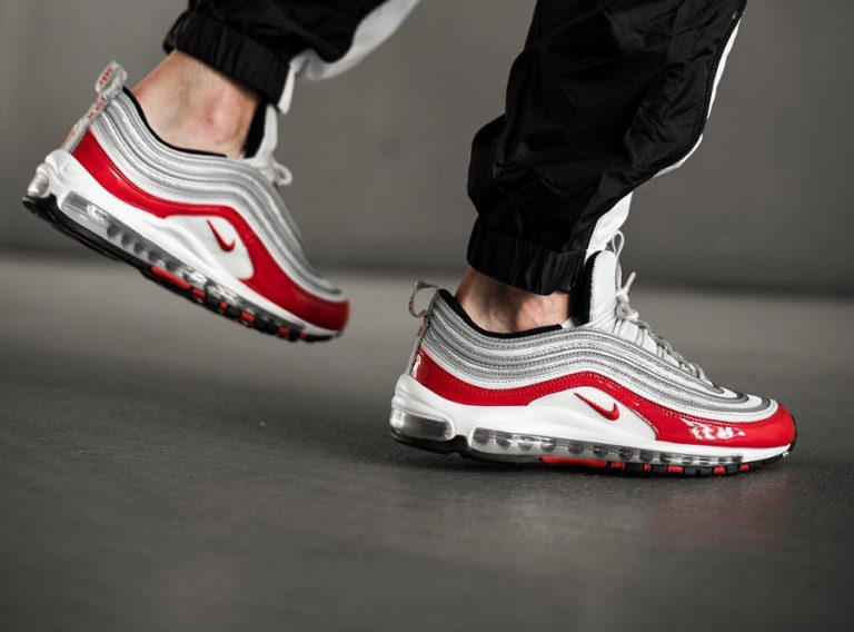 Nike air max 97 grise et rouge online