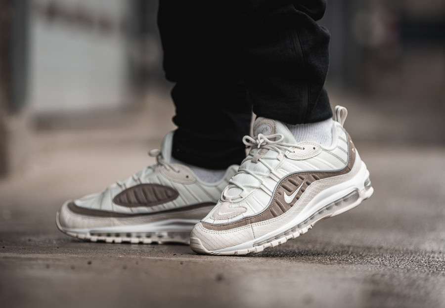 nike air max 98 cuir marron
