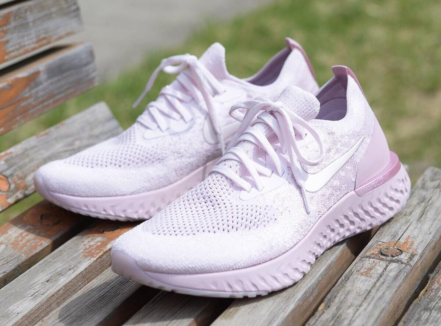 nike epic react flyknit femme rouge