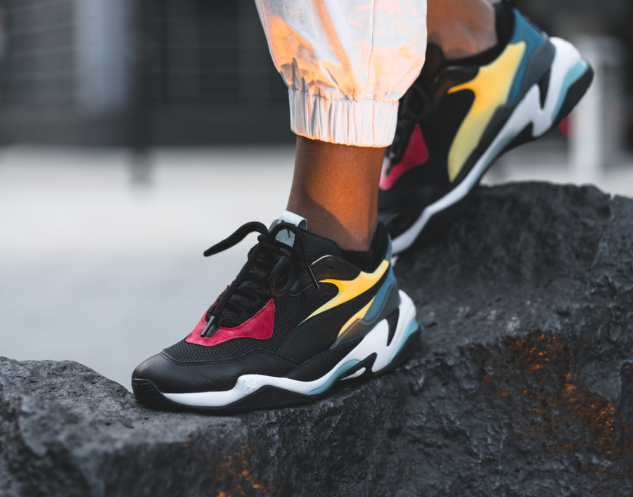 puma thunder spectra on feet