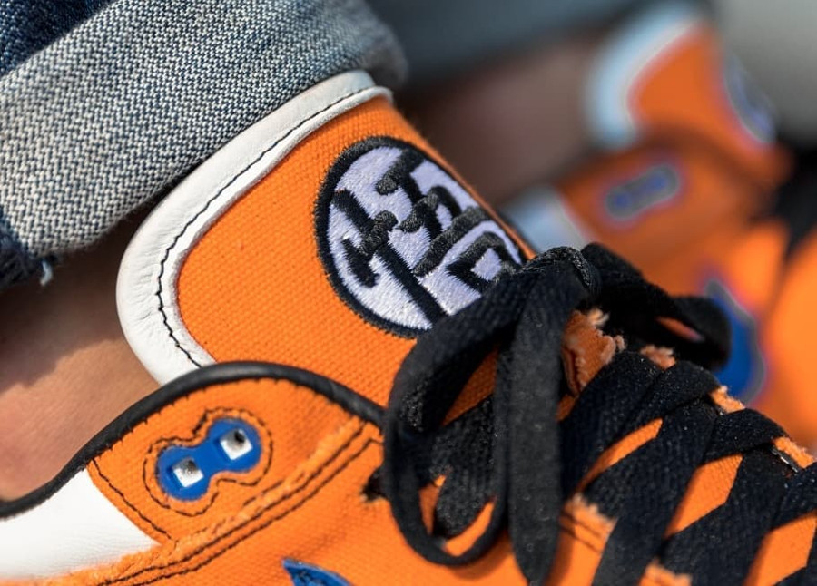 Dragon Ball Z x Nike Air Max 1 Son Goku chaussure personnalis e