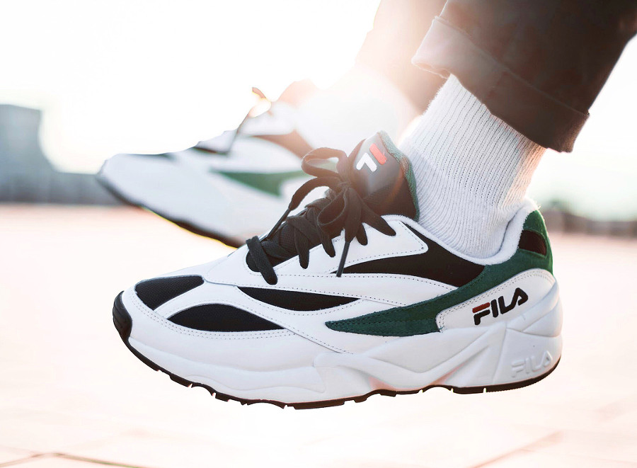 fila blanche et verte