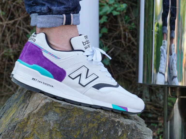 new balance 991 homme violet