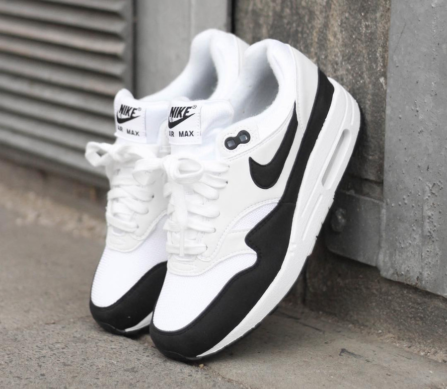 nike air max 1 blanc et noir