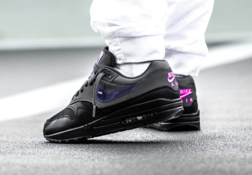 air max 1 dark grey fierce purple
