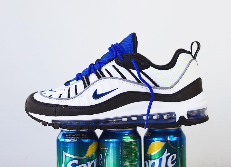 Chaussure Nike Air Max 98 Sprite Racer Blue