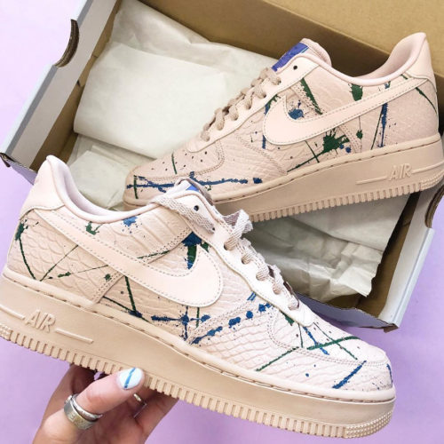nike air force 1 low femme beige