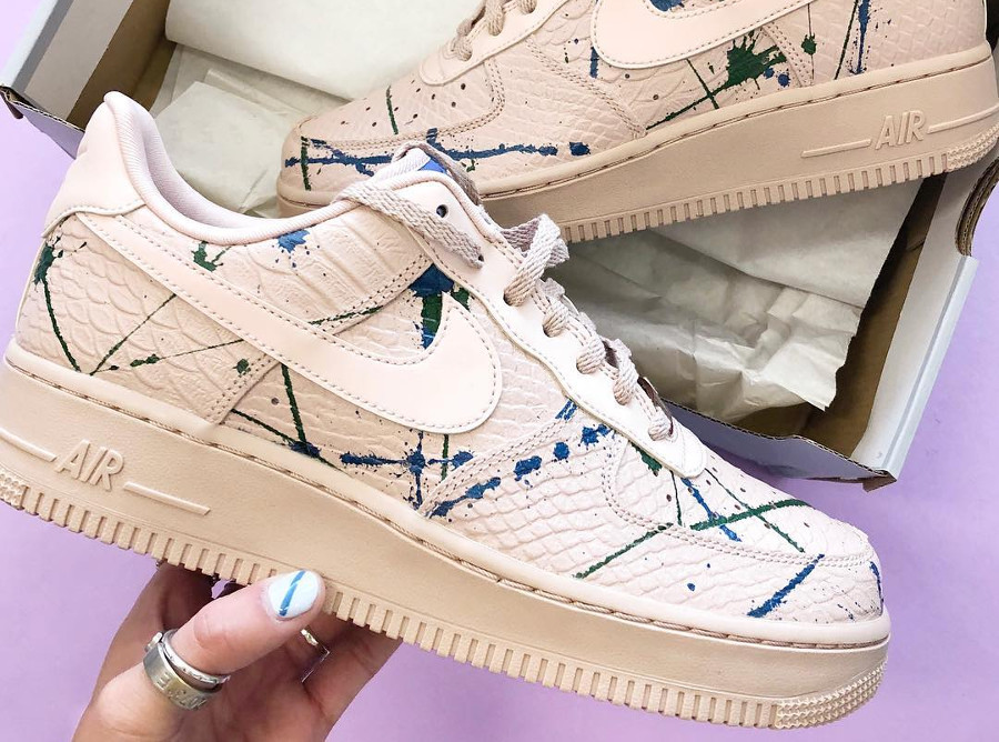 Review] Nike Air Force 1 '07 LX 'Particle Beige' Snakeskin (exclu