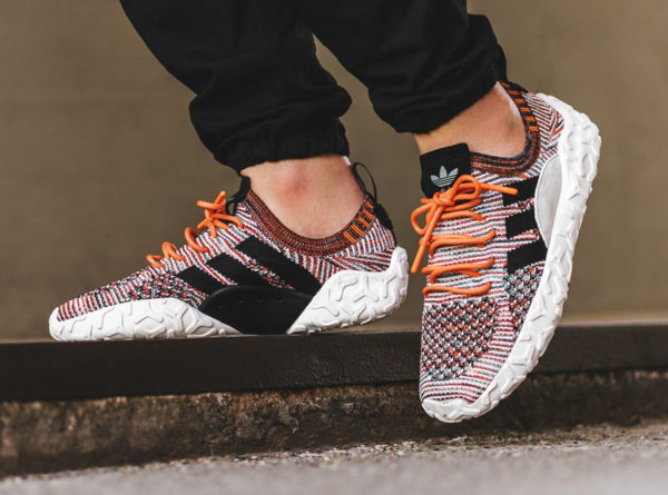 adidas orange homme