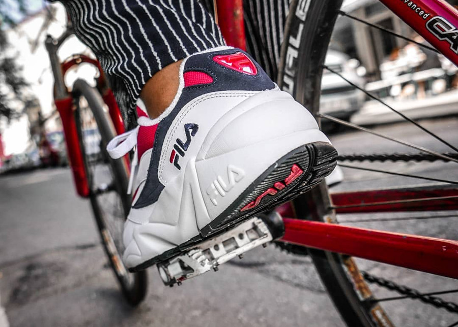 fila venom blanche