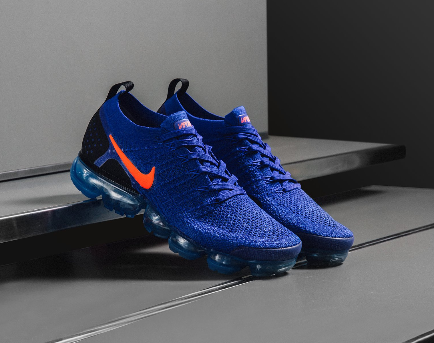 air vapormax bleu foncé