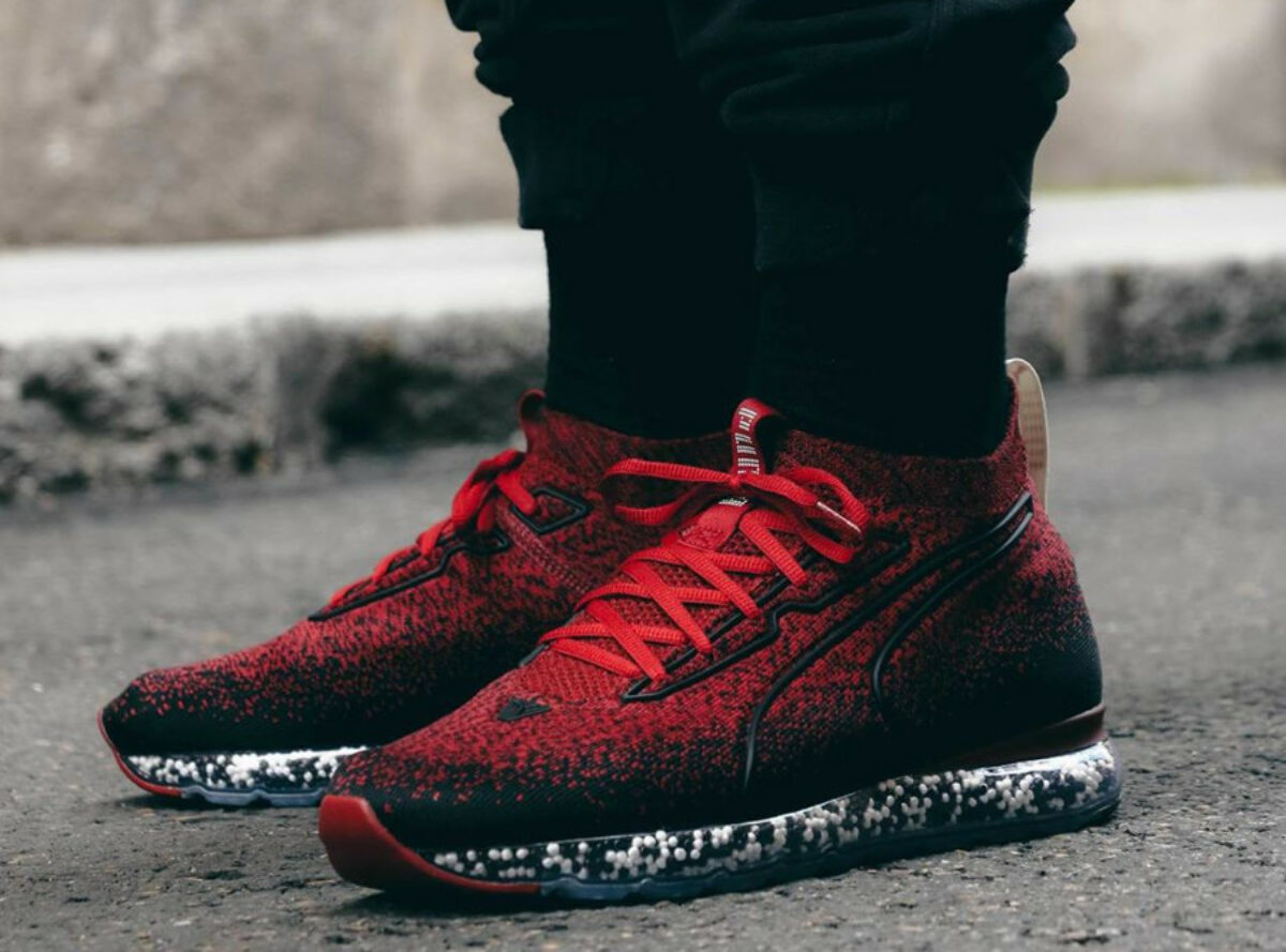 Chaussure Puma Puma Jamming Red Dahlia Basket Puma Jamming Store