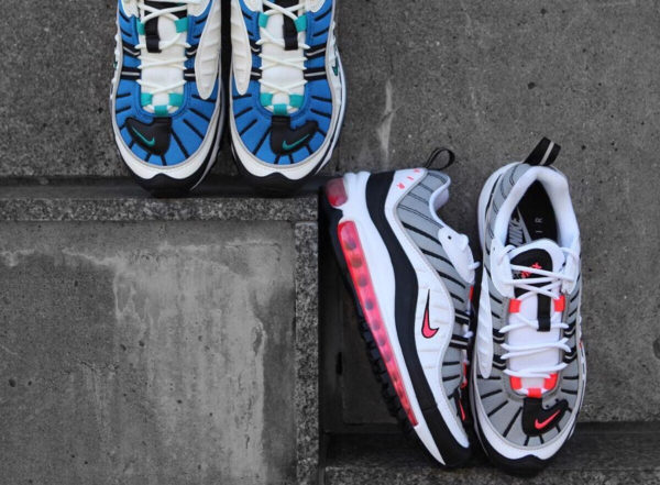 air max 98 femme bleu