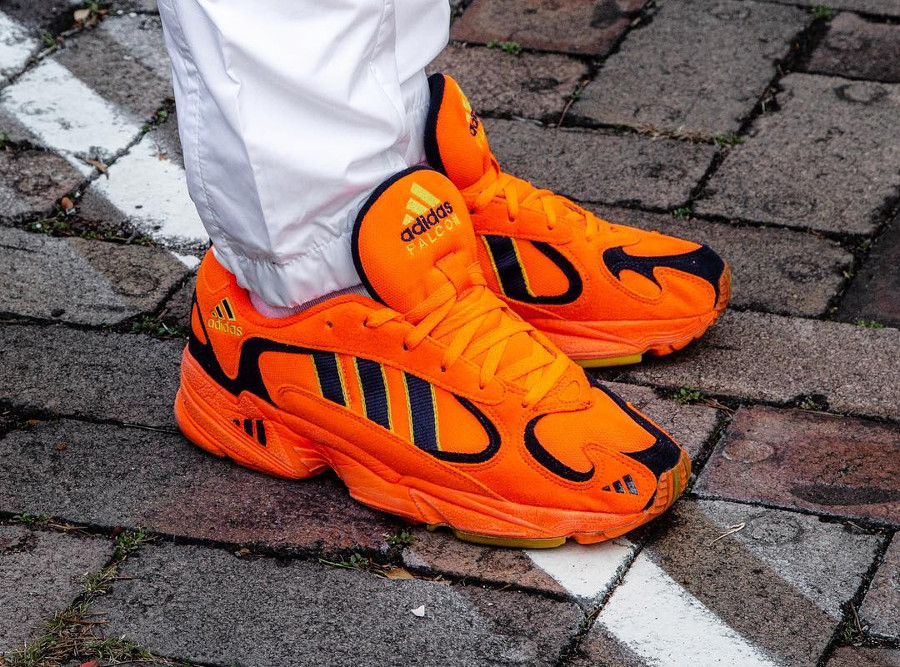 adidas falcon orange