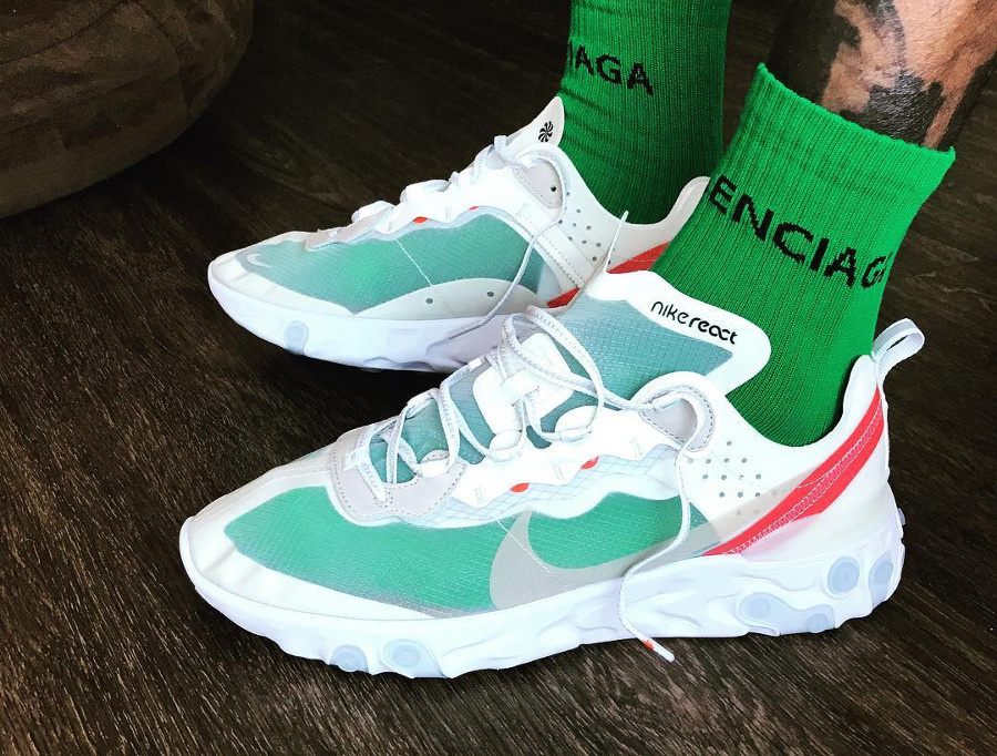 nike react 87 sail