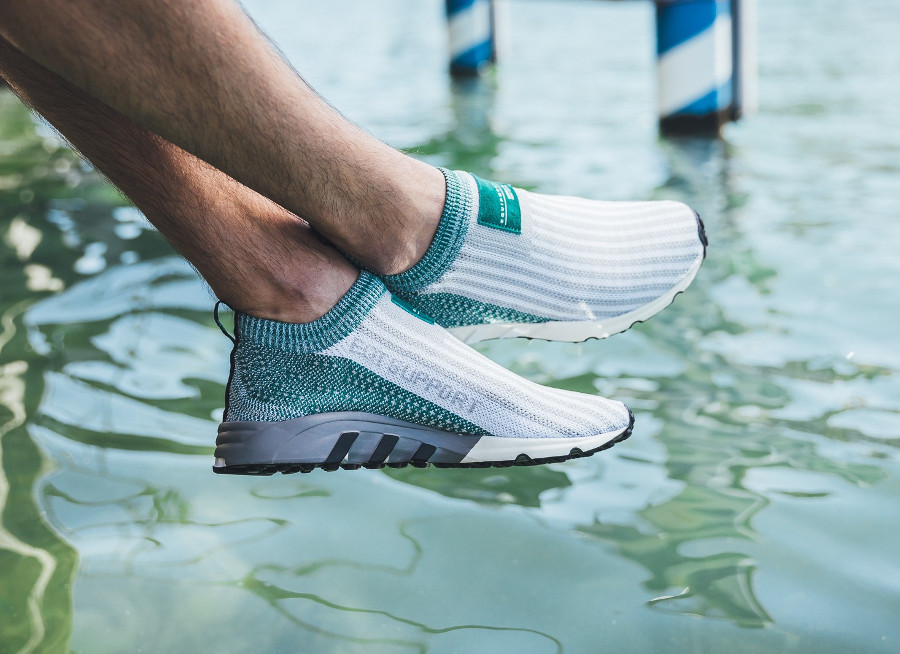 adidas eqt support sock femme verte