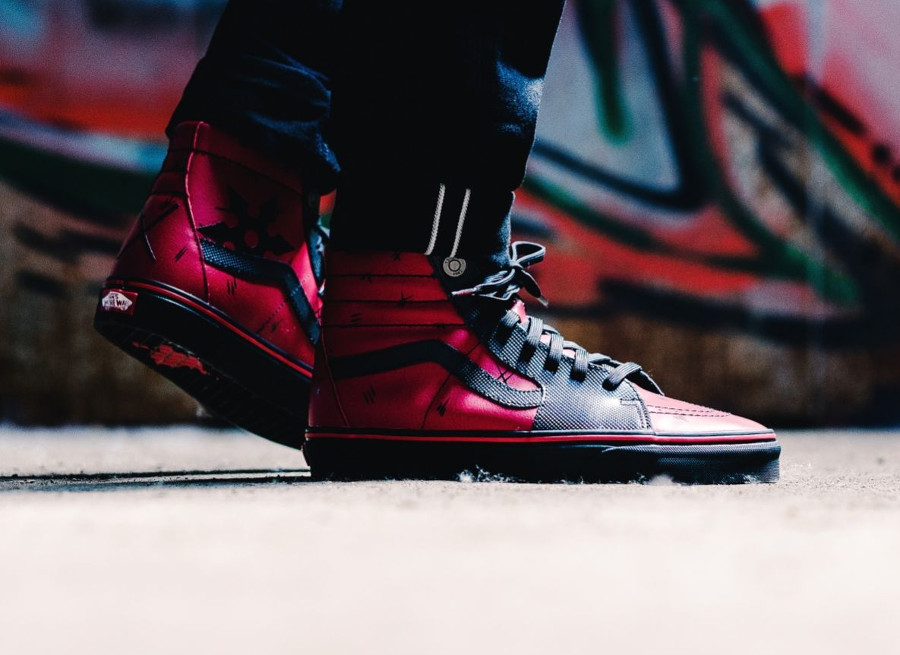 vans deadpool sk8 hi