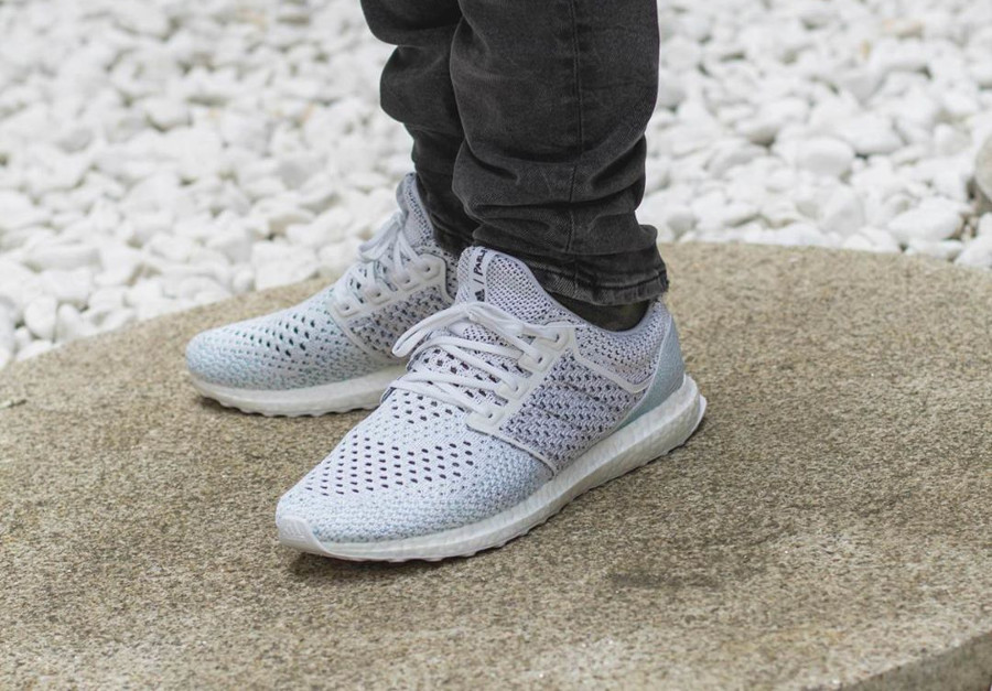 ultra boost clima parley white blue