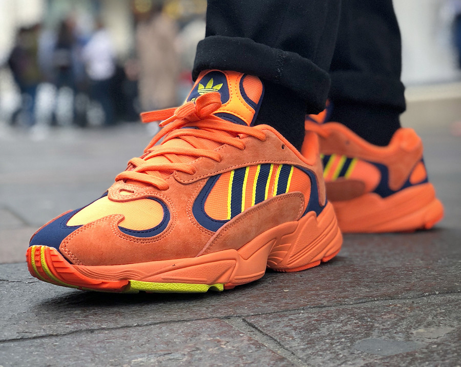 chaussure yung 1 orange