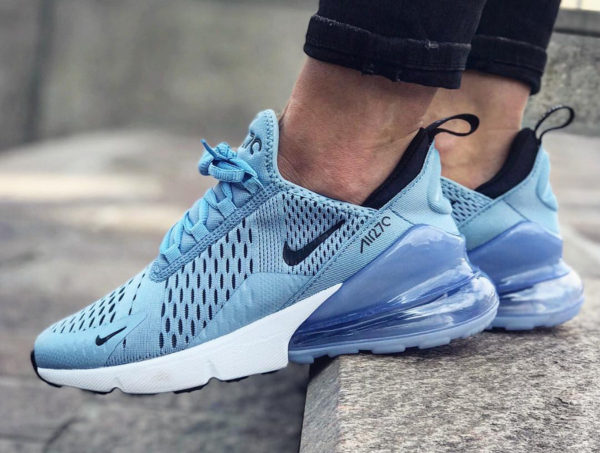 guide des achats nike air max 270 leche blue on feet couv 600x453