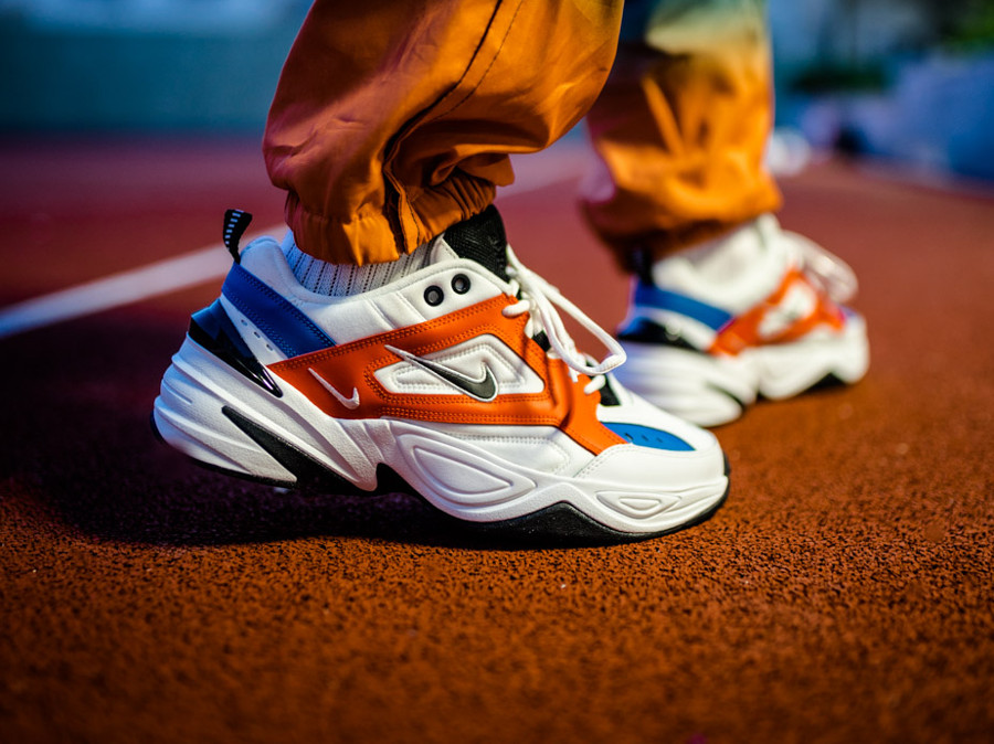 nike air monarch orange